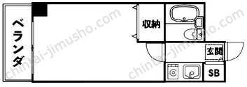 ライオンズマンション亀戸第74Fの間取図