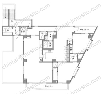 ドヒビル4Fの間取図