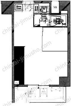 コンシェリア芝公園MASTER’S VILLA5Fの間取図