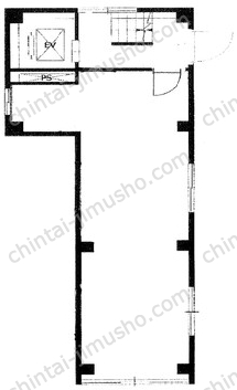 K＆W新橋1Fの間取図
