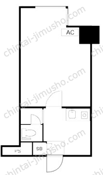 ノア道玄坂8Fの間取図