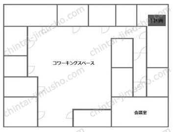 五反田中央ビル7Fの間取図