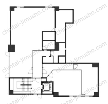 IM桜木町ビル2Fの間取図