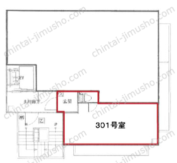 六番町プレイス3Fの間取図