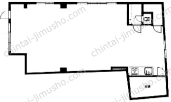 林ビル1Fの間取図