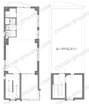 三上ビル一括貸の間取図
