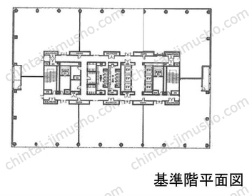 横浜イーストスクエアビル7Fの間取図