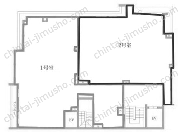 (仮称)川崎市中原区北谷町新築計画2Fの間取図