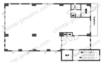 今木ビル4Fの間取図