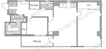 TC第54池上ビル一括貸の間取図