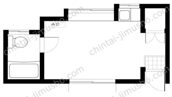 コーポケイ1Fの間取図