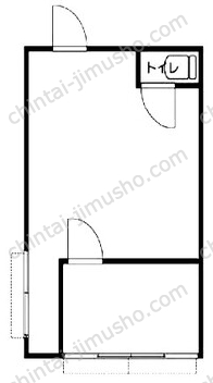 アミージュ・ヒライ1Fの間取図