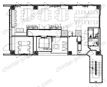 (仮称)S-Frontier渋谷青山通り5Fの間取図
