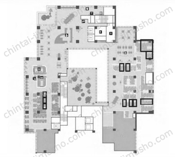 Forestgate Daikanyama MAIN棟/ビジネスエアポート代官山3Fの間取図