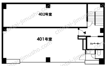 AS ONE白金高輪4Fの間取図