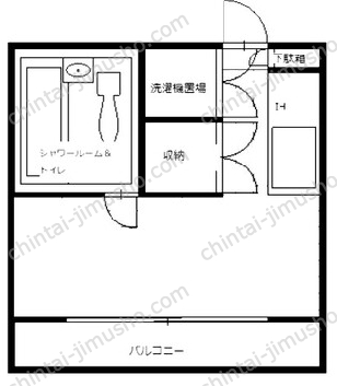 ウィング目白2Fの間取図