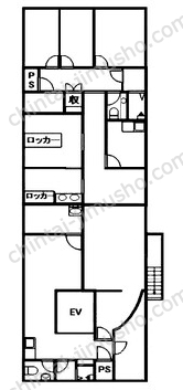 玉川第二ビルB1Fの間取図