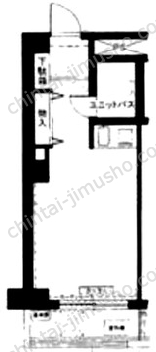 ユーハイツ御徒町3Fの間取図
