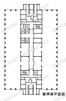 新宿野村ビル30Fの間取図