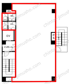 本郷4丁目ビル5Fの間取図