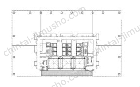 （仮称）横浜市中区海岸通計画8Fの間取図