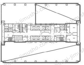 紀尾井町ビル7Fの間取図
