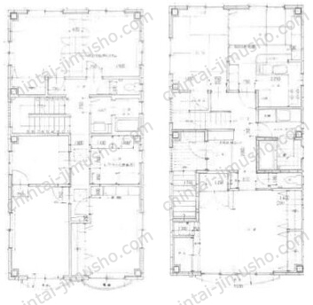 金子ビル一括貸の間取図