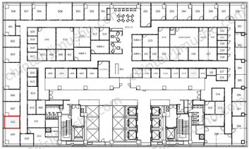 アレア品川／エキスパートオフィス品川の間取図