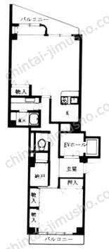 二宮ビル7Fの間取図