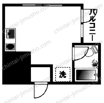 ケアンズ上板橋3Fの間取図