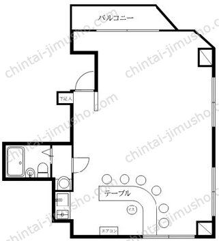 ベレーザ千駄木2Fの間取図