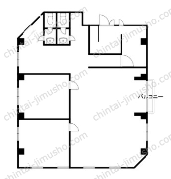 セントラルビル4Fの間取図