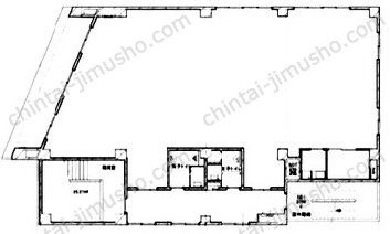 EH第6ビル5Fの間取図