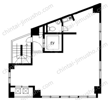 東洋Mビル8Fの間取図