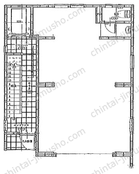 (仮称)浅間町5丁目貸店舗1Fの間取図