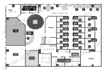兜町第六葉山ビル／METSオフィス日本橋兜町の間取図