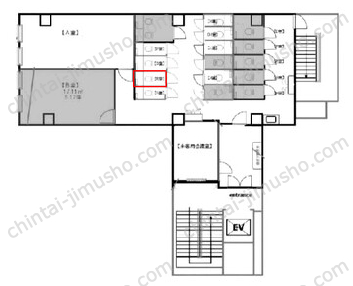 ソフィエ日本橋／サトービル5Fの間取図