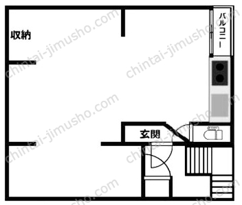 ケアンズ上板橋B1Fの間取図