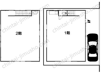 IM作業所新羽町574-4一棟貸の間取図