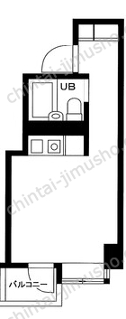 キャッスル新宿10Fの間取図