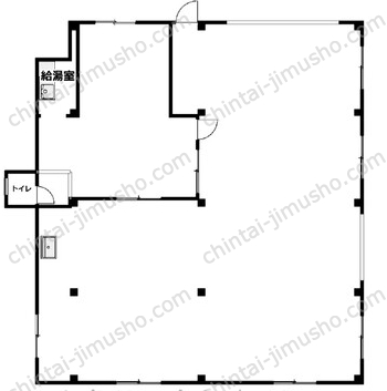 市川ハイム1Fの間取図