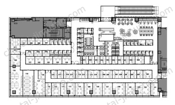 NAKANO CENTRAL PARK SOUTH（中野セントラルパークサウス）／エキスパートオフィス中野CP2Fの間取図