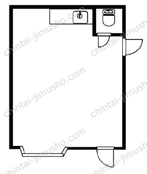 ダイヤハイツ山手1Fの間取図