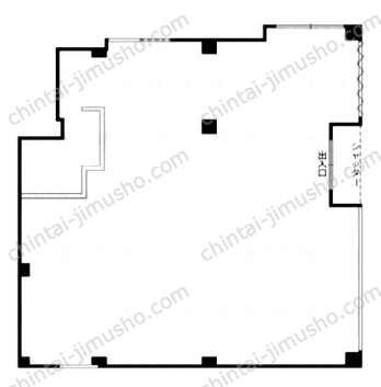 光風ビル1Fの間取図
