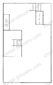 平井2丁目貸店舗1Fの間取図