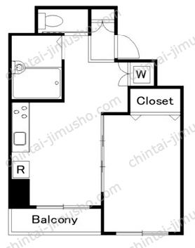 ブルンネン半蔵門6Fの間取図