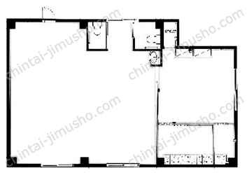 ナカサンハイム1Fの間取図