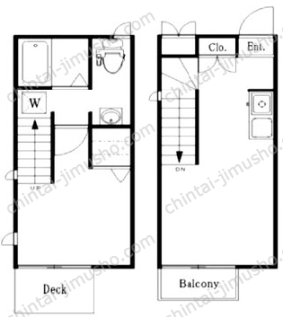 HALE TERRACE一括貸の間取図