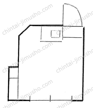 第一富士川ビル6Fの間取図