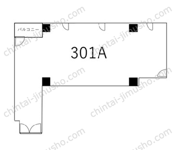 ストークタワー大通り公園Ⅲ5Fの間取図